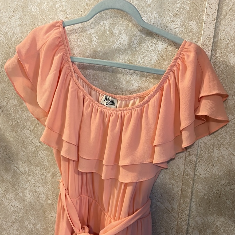 Peach Rosie Mini Dress - Show Me Your Mumu - Picture 4 of 7